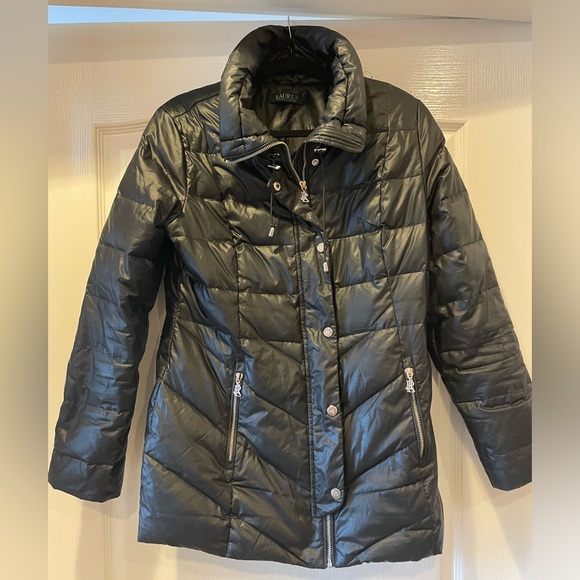 Ladies Ralph Lauren Puffer Quilted Coat with Removable hood - Picture 4 of 15